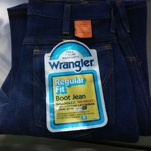 1970s Never Worn Wrangler Jeans...